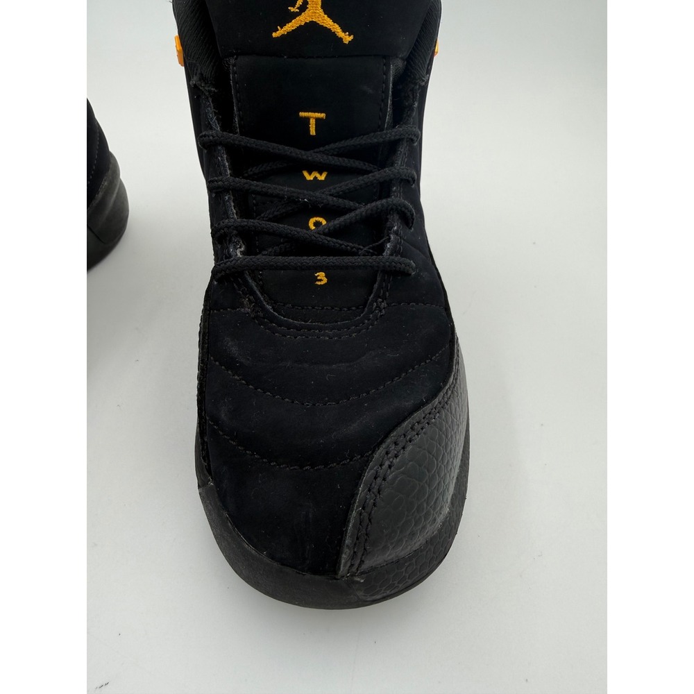 Jordan Air Jordan 12 Retro PS Mid Top Suede Sneakers Black Kids US 12C - Picture 8 of 8